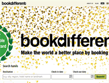 Tablet Screenshot of bookdifferent.com